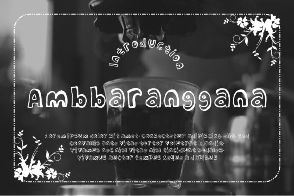 Ambbaranggana Display Font for Eye-Catching Headlines