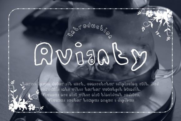 Avianty Display Font: Fun, Quirky, Authentic Design for Makers