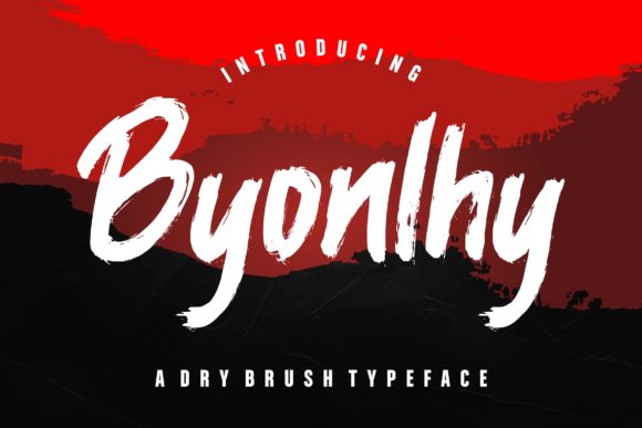 Byonlhy: A Bold Brush Display Font for Scroll‑Stopping Campaigns