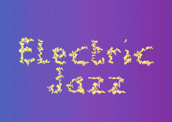 Electric Jazz: The Buzzing Display Font for Music-Themed Visuals