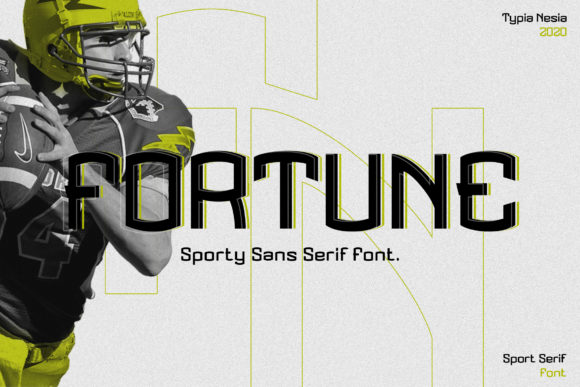 Fortune Display Font for Bold Sport Branding