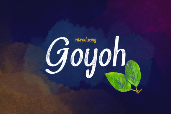 Goyoh: A Display Font That Transforms Small Business Branding