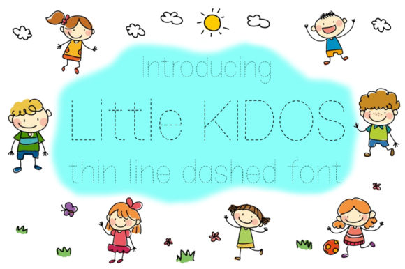 Little Kidos Display Font for Elevated Editorial Projects