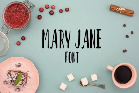 Mary Jane: A Friendly Display Font for Memorable Branding
