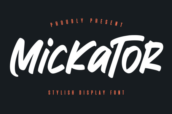 Mickator Free Download: A Modern Display Font