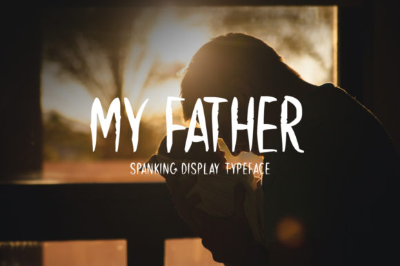 My Father Font: A Tall Display Typeface for Branding