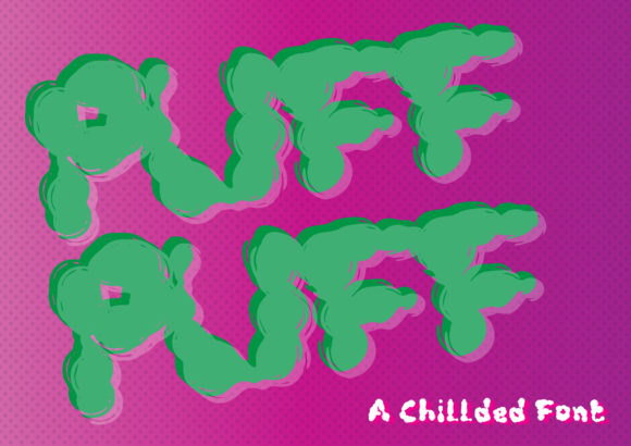 Puff Puff Display Font for Cheerful Web Design Projects