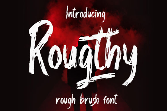 Rougthy Font: A Flowing Display Typeface for Polished Branding