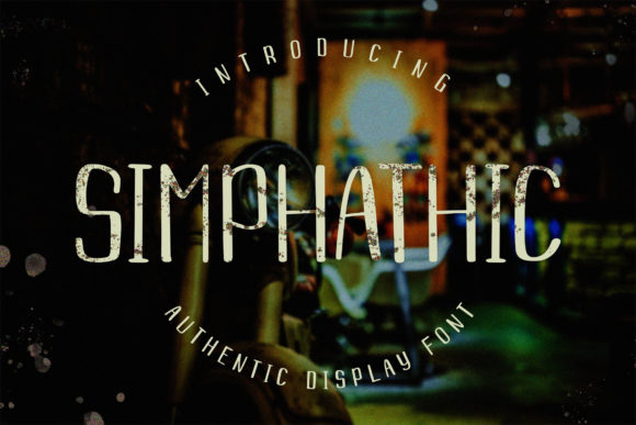 Simphathic: A Bold Display Font for Memorable Branding