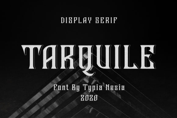 Tarquile: A Bold Retro Display Font for Web Designers