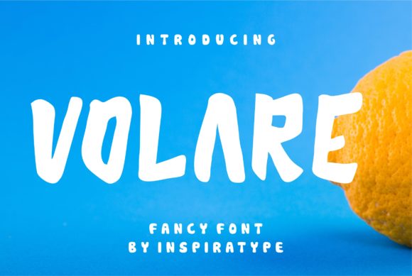 Volare: A Display Font That Brings Handmade Designs to Life